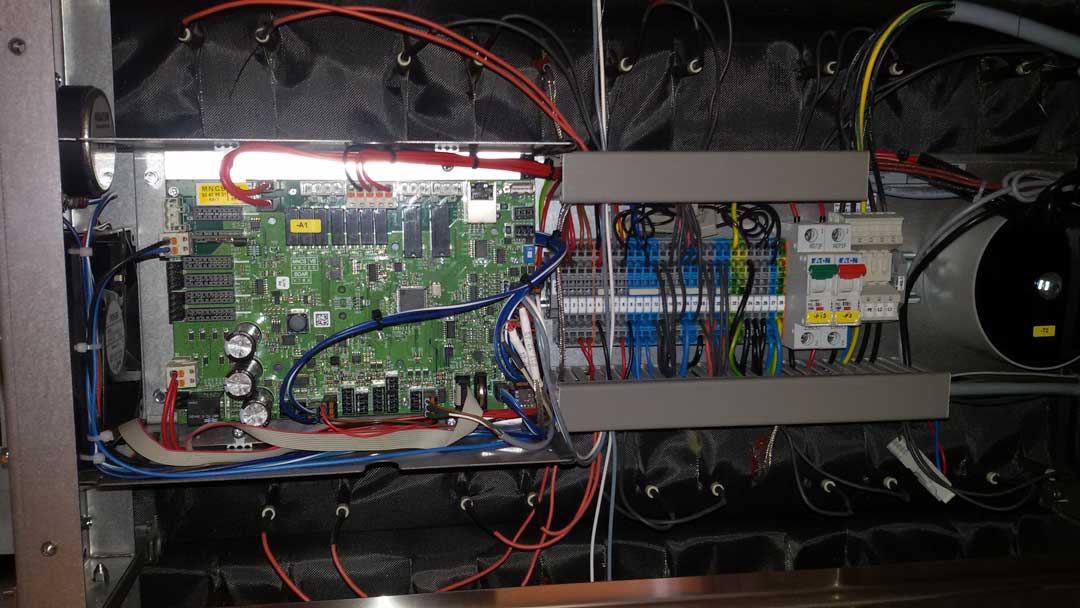 Electrical panel detail