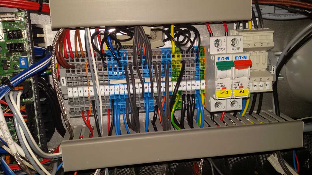 Electrical panel detail