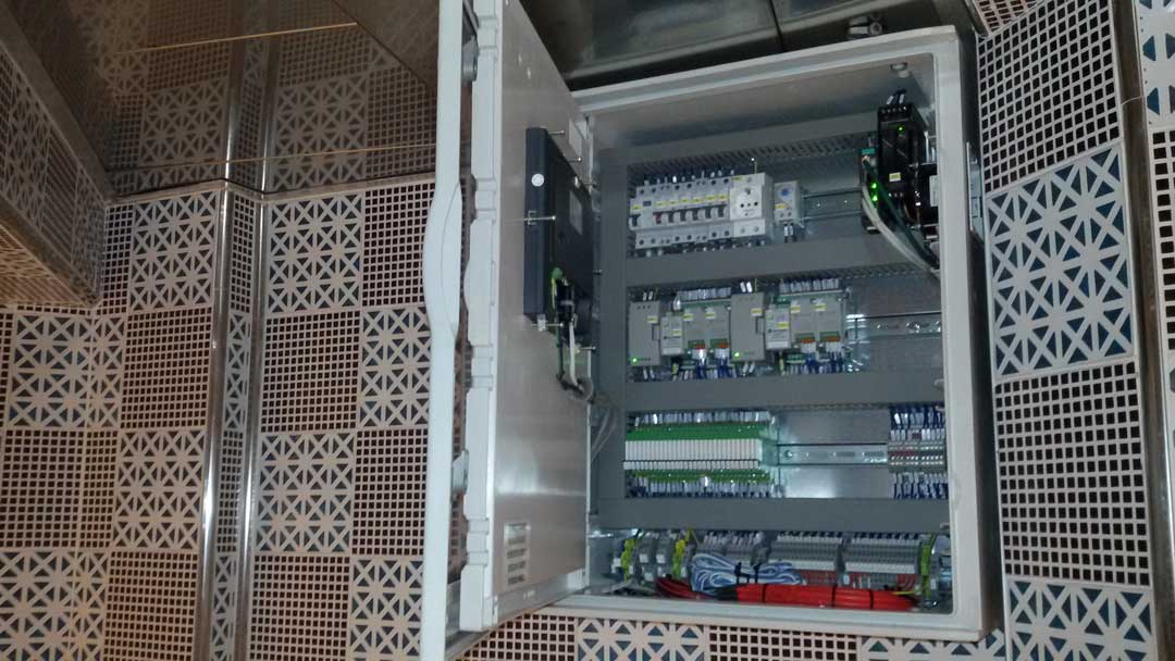 Electrical panel detail