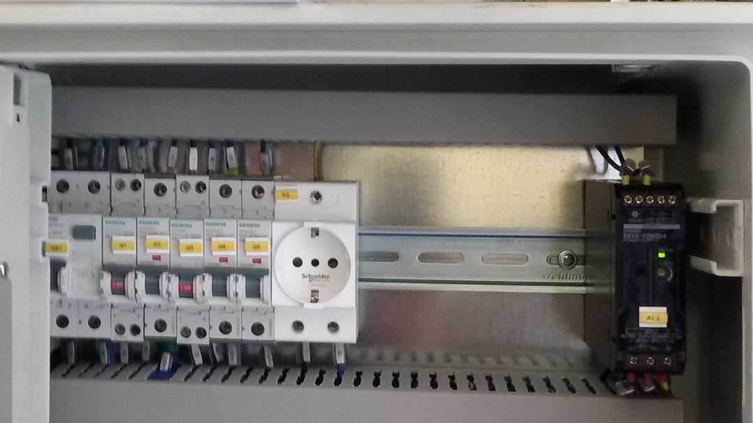 Electrical panel detail